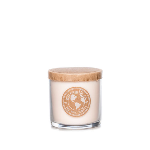 EcoCandleCo Gardenia & Guava Scented Jar Candle with Glass Holder Wayfair